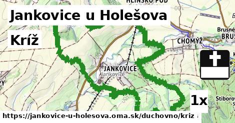 Kríž, Jankovice u Holešova