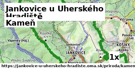 kameň v Jankovice u Uherského Hradiště