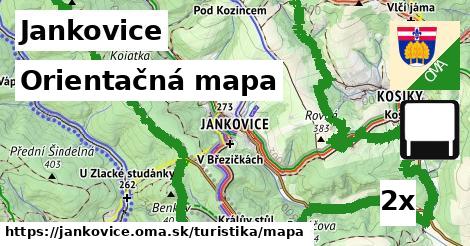 Orientačná mapa, Jankovice