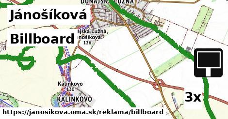Billboard, Jánošíková