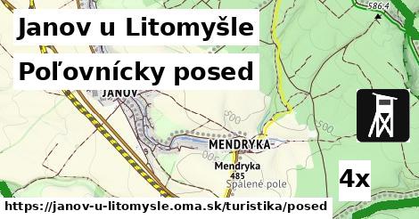 Poľovnícky posed, Janov u Litomyšle