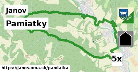 pamiatky v Janov