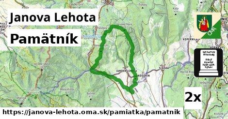 Pamätník, Janova Lehota