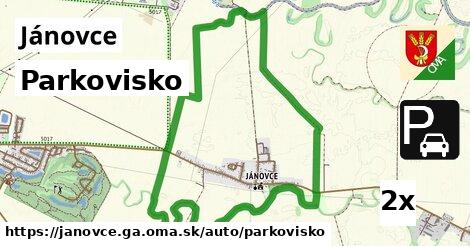 Parkovisko, Jánovce, okres GA