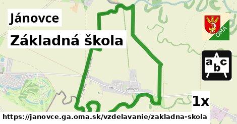 Základná škola, Jánovce, okres GA