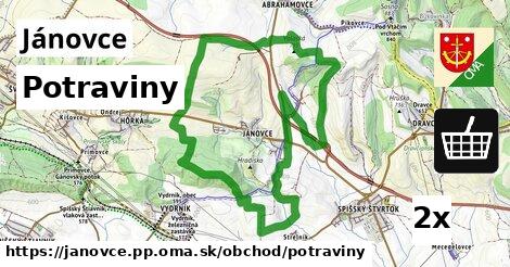 Potraviny, Jánovce, okres PP