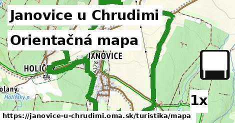 Orientačná mapa, Janovice u Chrudimi