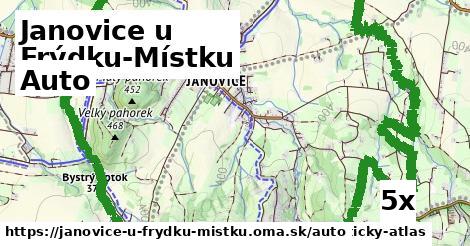 auto v Janovice u Frýdku-Místku