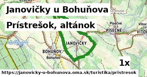Prístrešok, altánok, Janovičky u Bohuňova