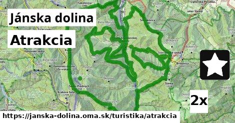 Atrakcia, Jánska dolina