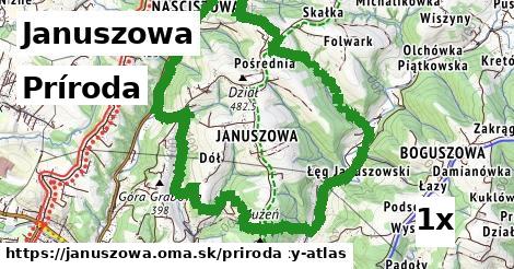 príroda v Januszowa