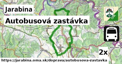 Autobusová zastávka, Jarabina
