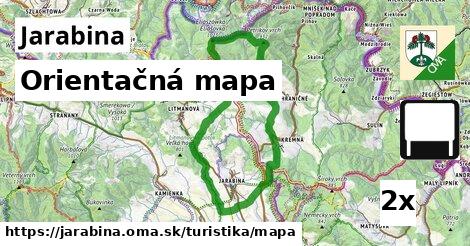 Orientačná mapa, Jarabina