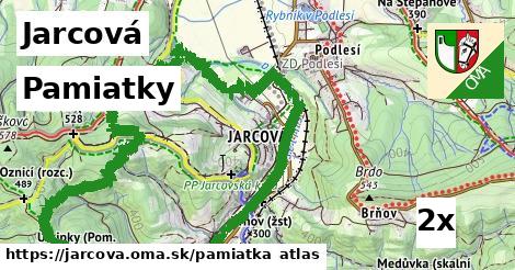 pamiatky v Jarcová