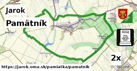 Pamätník, Jarok