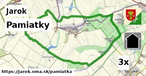 pamiatky v Jarok