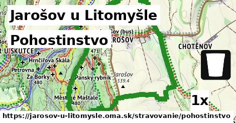 pohostinstvo v Jarošov u Litomyšle