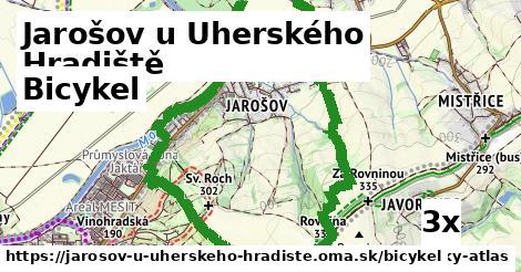 bicykel v Jarošov u Uherského Hradiště