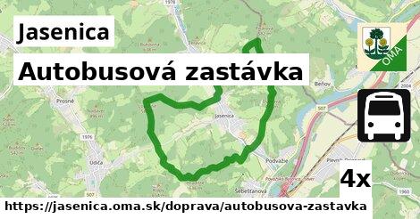 Autobusová zastávka, Jasenica