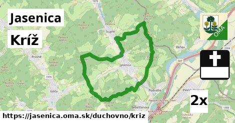 Kríž, Jasenica