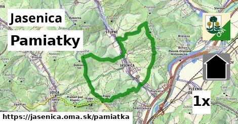pamiatky v Jasenica