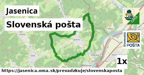 Slovenská pošta, Jasenica