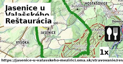 reštaurácia v Jasenice u Valašského Meziříčí