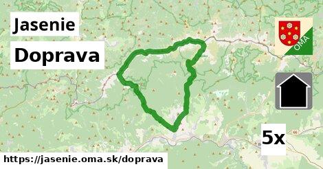 doprava v Jasenie