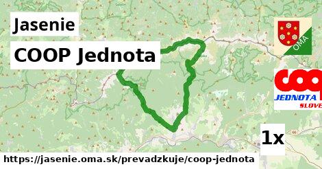 COOP Jednota, Jasenie