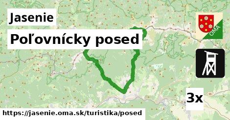 poľovnícky posed v Jasenie