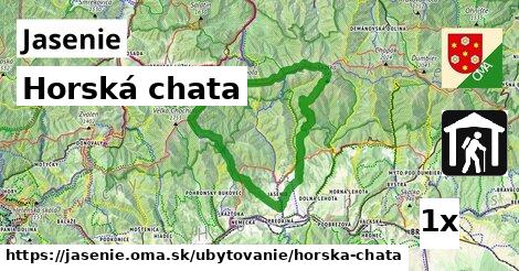 horská chata v Jasenie