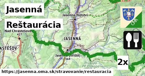 Reštaurácia, Jasenná