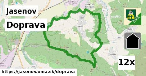 doprava v Jasenov