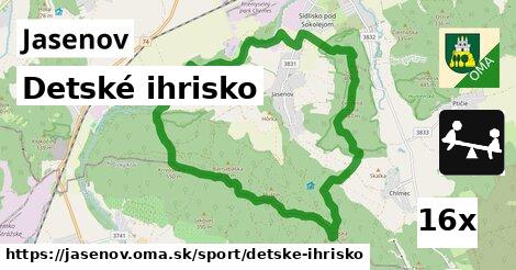 Detské ihrisko, Jasenov