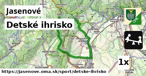 Detské ihrisko, Jasenové