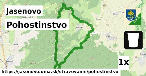 Pohostinstvo, Jasenovo