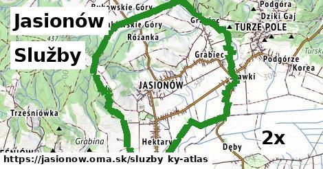 služby v Jasionów