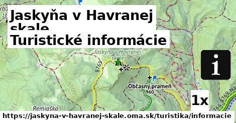 Turistické informácie, Jaskyňa v Havranej skale