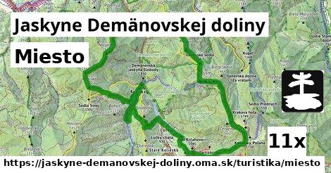 Miesto, Jaskyne Demänovskej doliny