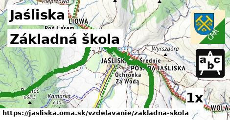 základná škola v Jaśliska