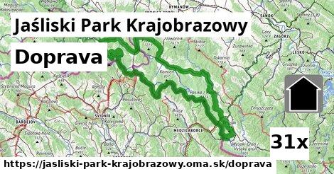 doprava v Jaśliski Park Krajobrazowy