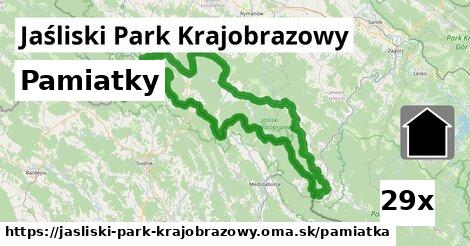 pamiatky v Jaśliski Park Krajobrazowy