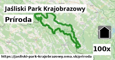 príroda v Jaśliski Park Krajobrazowy