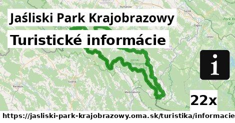 Turistické informácie, Jaśliski Park Krajobrazowy