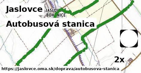 autobusová stanica v Jaslovce