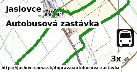 Autobusová zastávka, Jaslovce