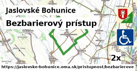 Bezbarierový prístup, Jaslovské Bohunice