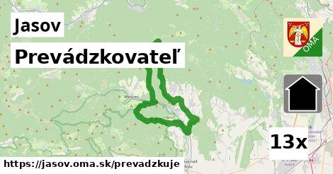 prevádzkovateľ v Jasov