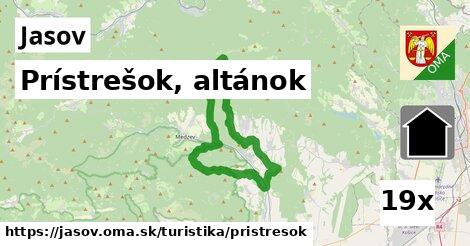 Prístrešok, altánok, Jasov