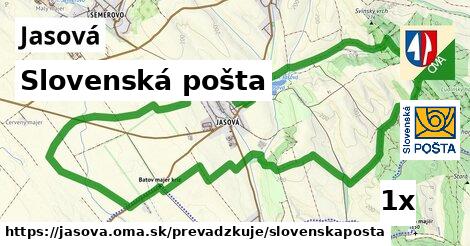Slovenská pošta, Jasová